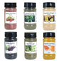 Set Of 6 Herbal Healing Powders image 0