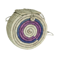 NIGERIAN WICKER PURSE image 0