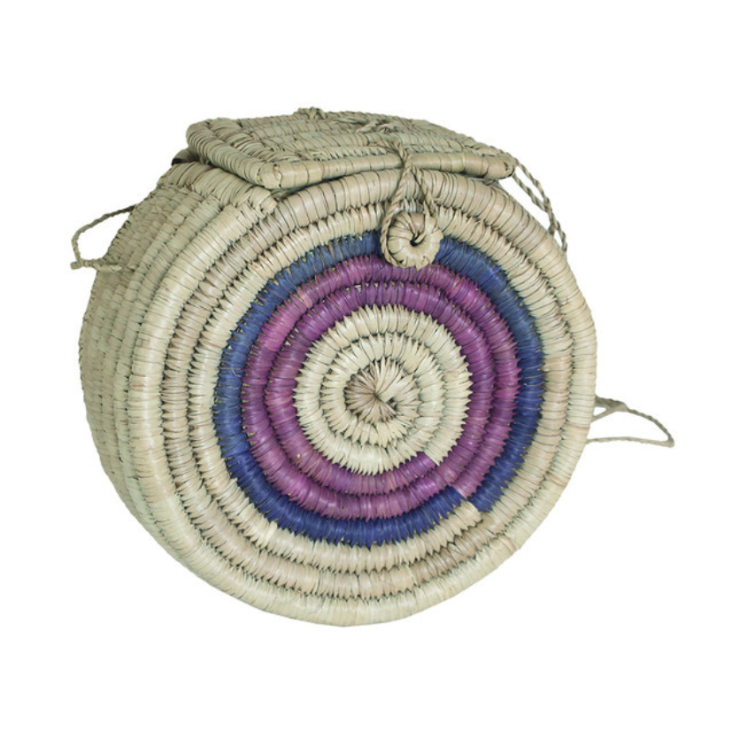 NIGERIAN WICKER PURSE image 0
