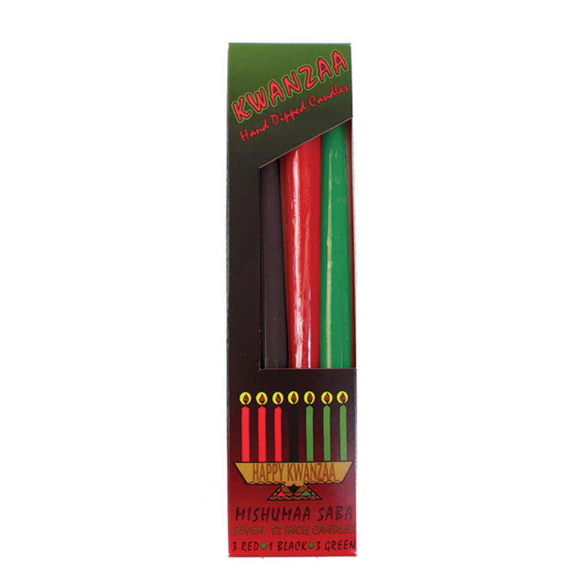 KWANZAA CANDLE SET image 0