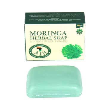 African Indian Herbs (AIH): Moringa Herbal Soap - 3.5 oz. image 0