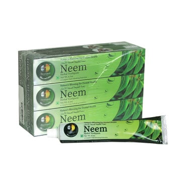 Neem Herbal Toothpaste - 6 Pack image 0