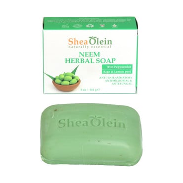 Shea Olein: Neem Herbal Soap - 5 oz. image 0