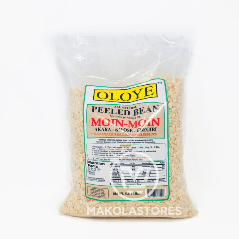 OLOYE-ALL NATURAL PEELED BEAN (2.0LBS) image 0