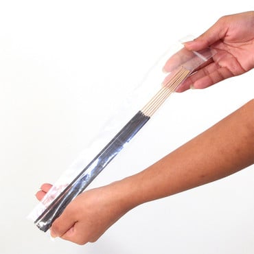 Plastic Zip Bags 2" X 12" - 100 Count image 0
