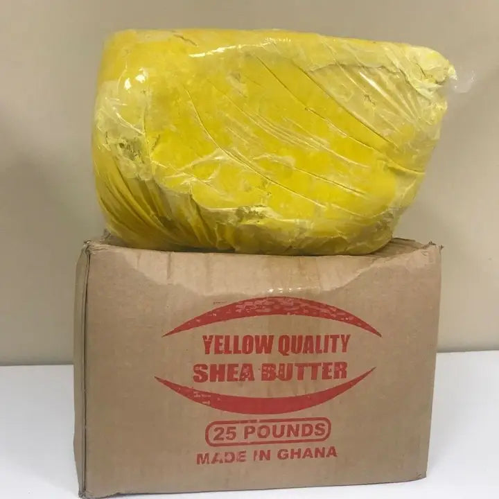 100% Raw African Shea Butter Unrefined Organic Pure Premium - gold, 5 lbs image
