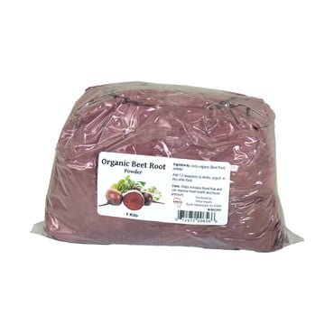 Organic Beet Root Powder – 1 Kilo image 0