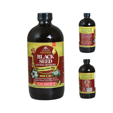 Black Seed Detox Bitter Tonic - 16 oz. image 0