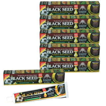 Essential Palace: Black Seed Toothpaste - Pack Of 6 image 0