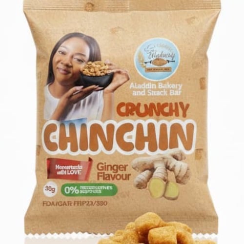 Crispy Chips Ginger Flavour – One Strip (10 pieces) 30g each image 0