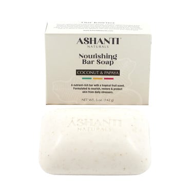 ASHANTI NATURALS: Coconut & Papaya Nourishing Bar Soap - 5 oz. image 0