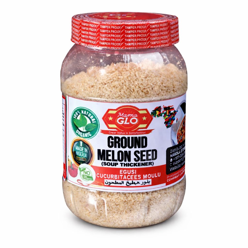 MaMa Glo Ground Melon Seeds/ Egwusi Seeds (Soup Thickener) image 0