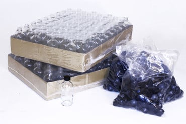 Case 4 oz. Boston Round Bottles - 128 image 0