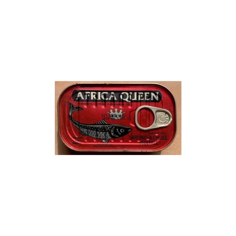 AFRICA QUEEN SARDINES (0.6LBS) image 0