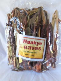 WAAKYE LEAVES/RED SORGHUM LEAVES (200G) (0.44LBS) image 1