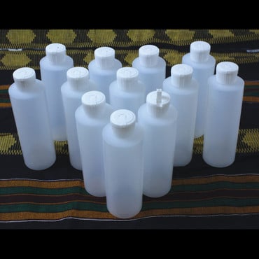 8 oz. Plastic Bottles - Set Of 12 image 0