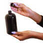 Set Of 12 Plastic Black Cosmo Bottles & Caps - 16 oz. image 0