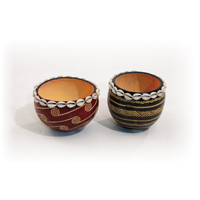 KENYAN GOURD CALABASH BOWL - 5-6" (1.0LBS) image 0