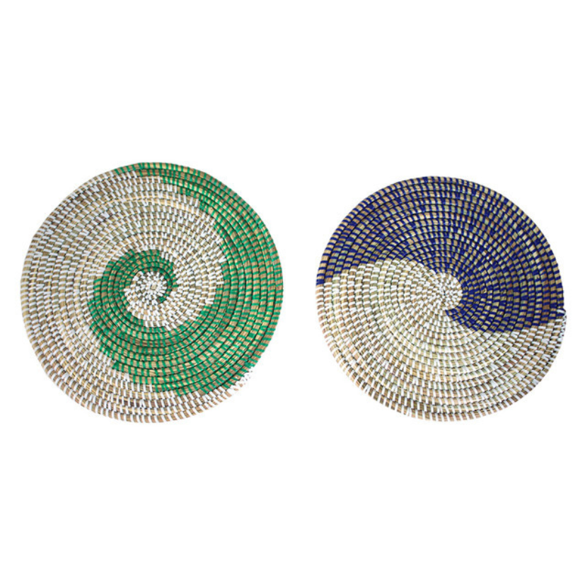 SENEGALESE WOVEN PLACEMAT: ASSORTED (0.4LBS) image 0