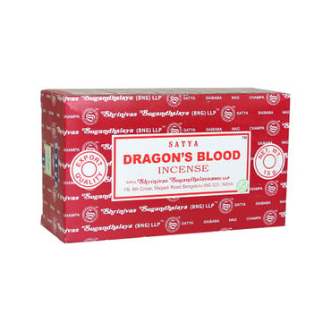 Satya: Dragon's Blood Incense - 15g (12-Pack Box) image 0