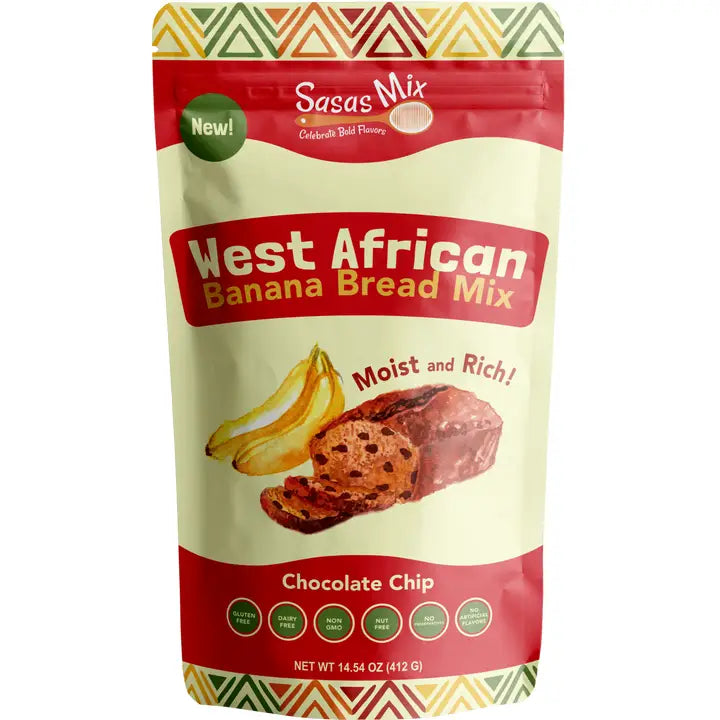 Chocolate Chip West African Banana Bread Baking Mix image 0