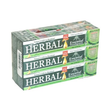 Essential Palace: Herbal Essential Toothpaste - Pack Of 6 image 0