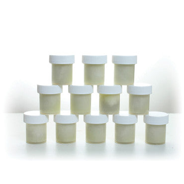 12 - 1/2 oz. Jars Of Shea Butter: White (Unrefined)