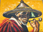 African chief Farmer painting