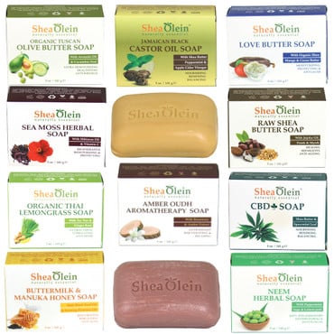 Set Of 10 Shea Olein Soaps image 0