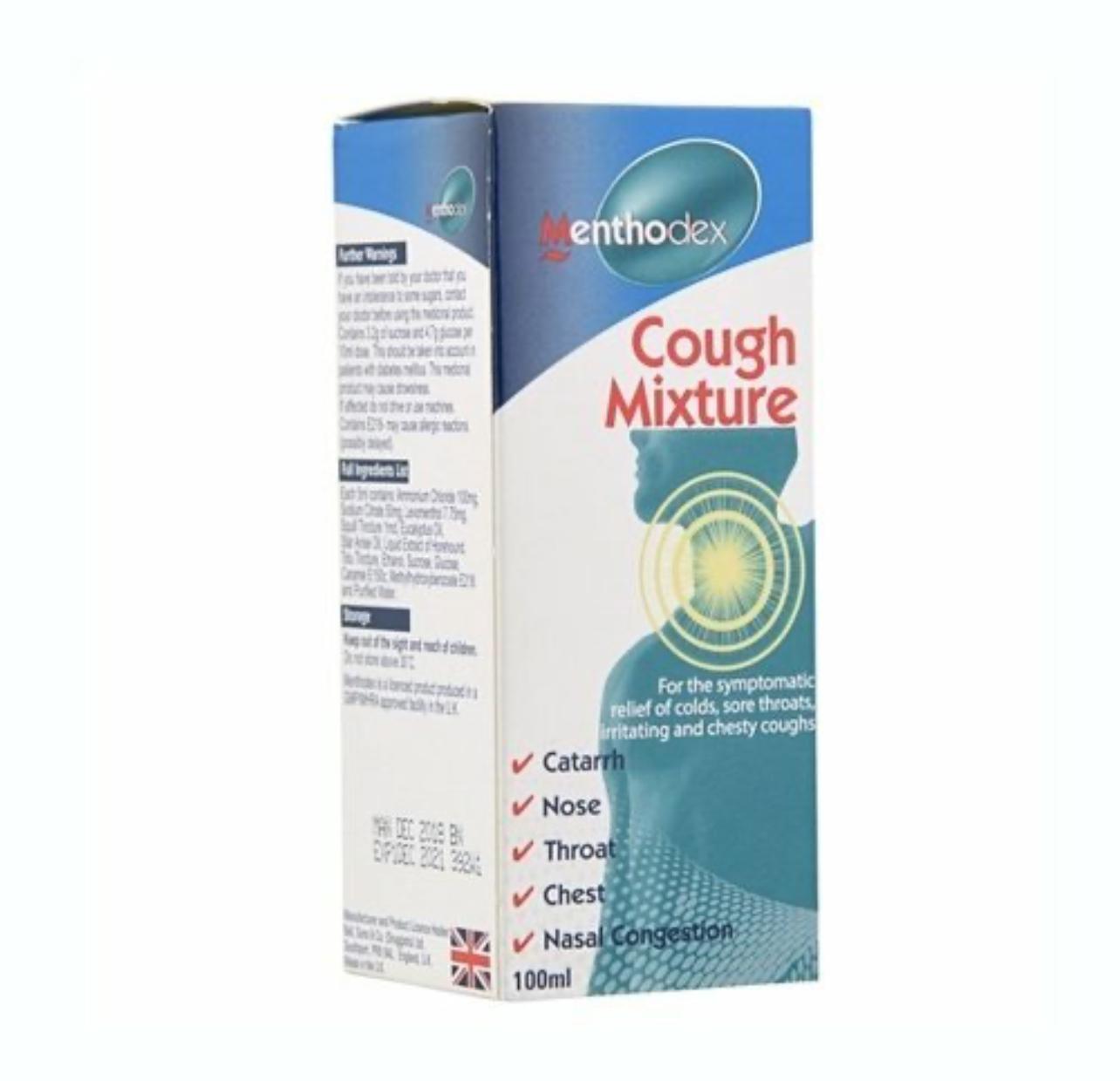 MENTHODEX COUGH MIXTURE (0.4LBS) image 0