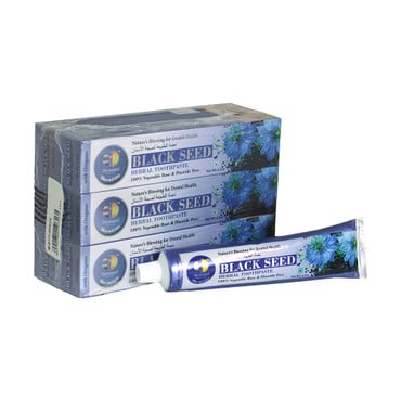 Black Seed Herbal Toothpaste - 6 Pack image 0