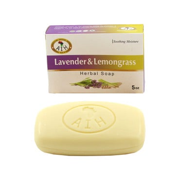 African Indian Herbs (AIH): Lavender Lemongrass Soap - 5 oz. image 0