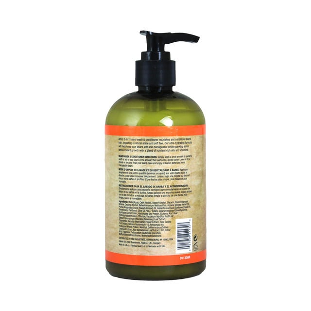ARLO'S: 2-IN-1 PRO-GROWTH BEARD WASH & CONDITIONER - 12 OZ. (3.0LBS) image 1