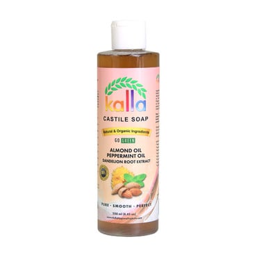 Kalla Castile Soap:  Almond & Peppermint image 0