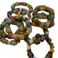 AUTHENTIC GHANA AFRICA BEADS BRACELETS/ GHANA BEADS/AFRICA GHANA BEAD BRACELETS/ UNISEX BEADS BRACELET/ MADE IN GHANA BAEDS. image 0