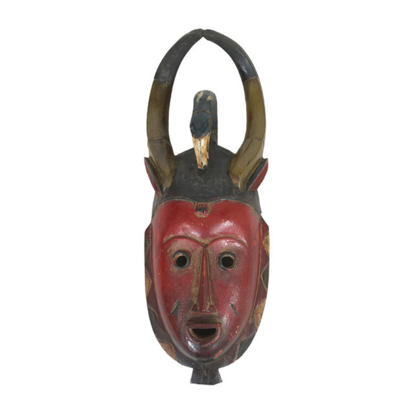 LARGE IVORIAN GURU MASK (0.5LBS) - STYLE 4 image