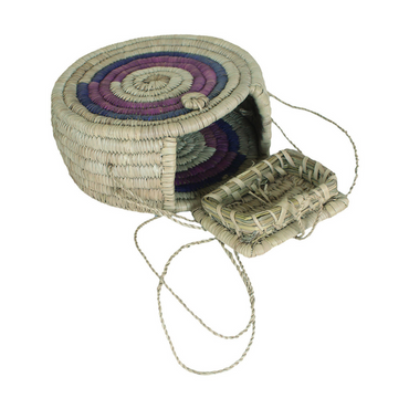 NIGERIAN WICKER PURSE image 1