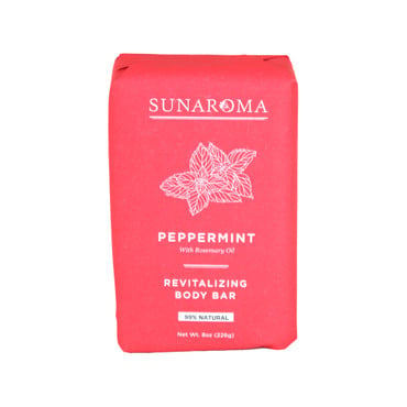Sunaroma: Peppermint Soap - 8 oz. image 0