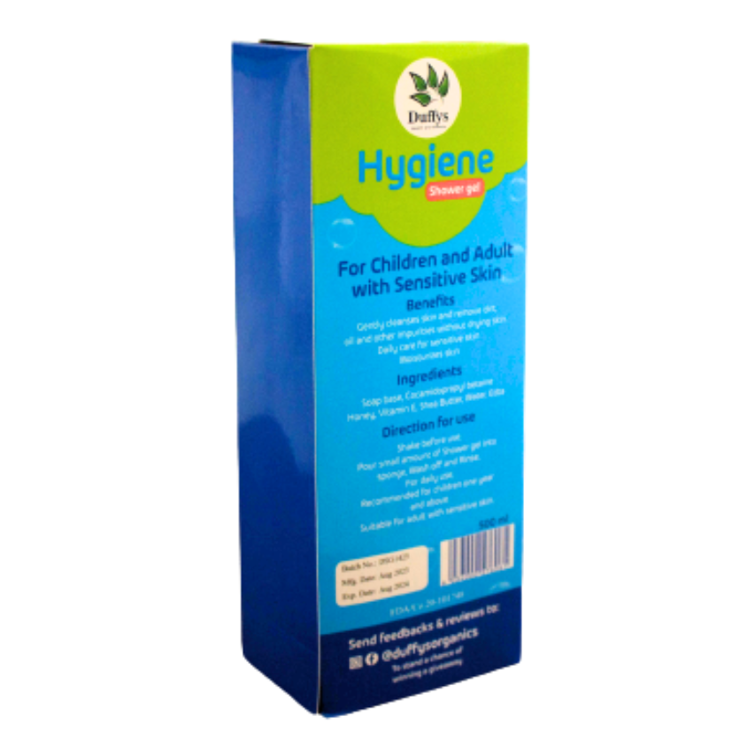 DUFFYS - HYGIENE GLOW SHOWER GEL - FOR CHILDREN AND ADULT WITH SENSITIVE SKIN (2.4LBS) image 0