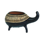 DECORATIVE ANIMAL CALABASH BOWL SM (0.2LBS) - BLACK image