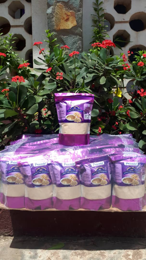 PRISCADEL CEREAL LEGUME MIX - WHEAT AND SOYABEANS, 800G image 0