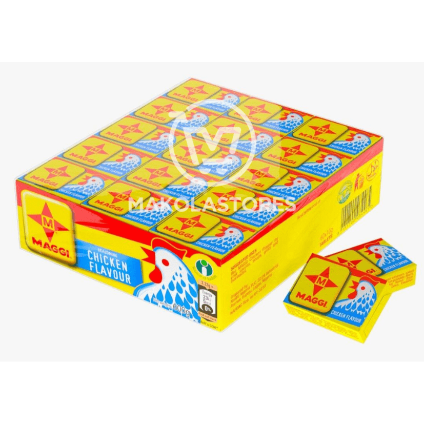 MAGGI CHICKEN BOULLION CUBES (60 CUBES 0.882LBS) image 0
