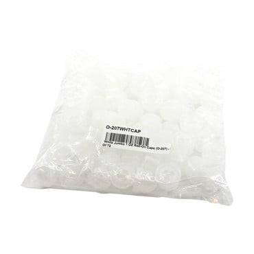 White Jumbo 1 OZ Roll-On Caps (O-207) - Bag Of 72 image 0