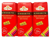 “Mother’s Day Promo” 100g ( Big Size) Golden Tree Milk Chocolate Kingsbite – 40% Ghana Cocoa image 4