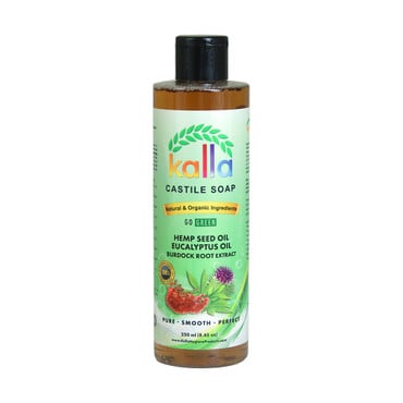 Kalla Castile Soap:  Hemp Seed & Eucalyptus image 0