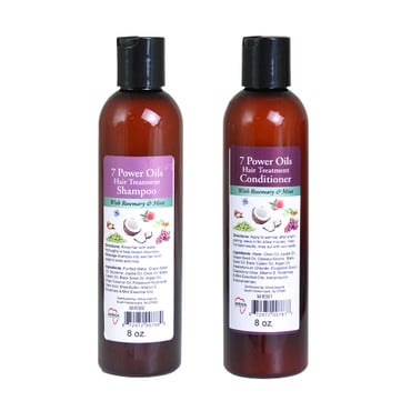 7 Power Hair Treatment Shampoo & Conditioner Set (8 oz.) image 0