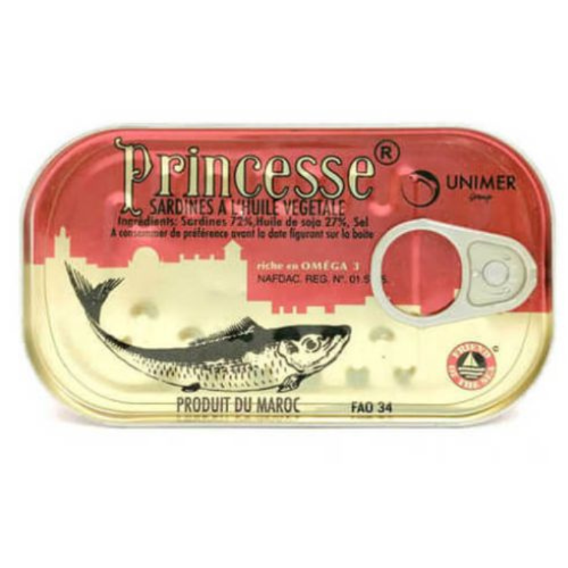 PRINCESS SARDINE HOT (0.27LBS) image 0
