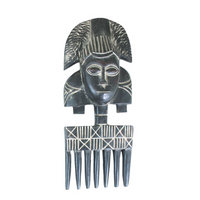 CEREMONIAL WOOD STATUE (1.0LBS) - STYLE 2 image