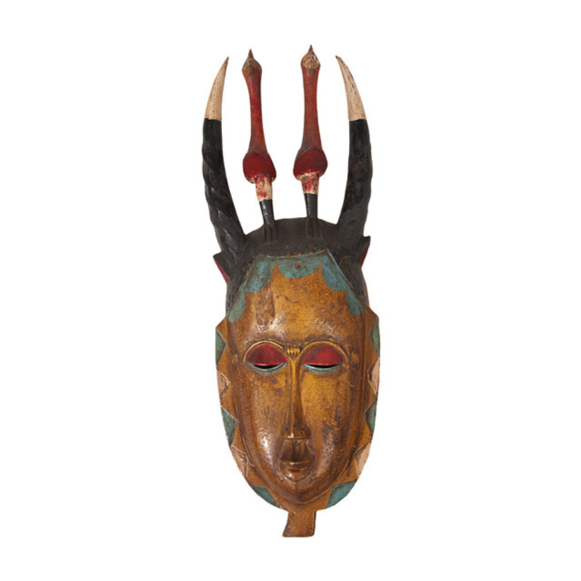LARGE IVORIAN GURU MASK (0.5LBS) - STYLE 6 image