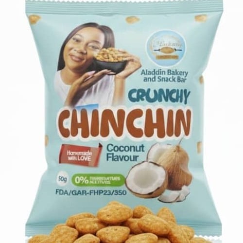 Crispy Chips Hot and Spicy – One Strip (10 pieces) 30g each - Coconut image